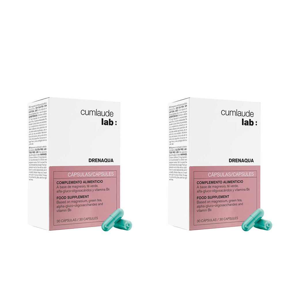 CUMLAUDE LAB DRENAQUA COMPLEMENTO ALIMENTICIO set 2 x 30 u