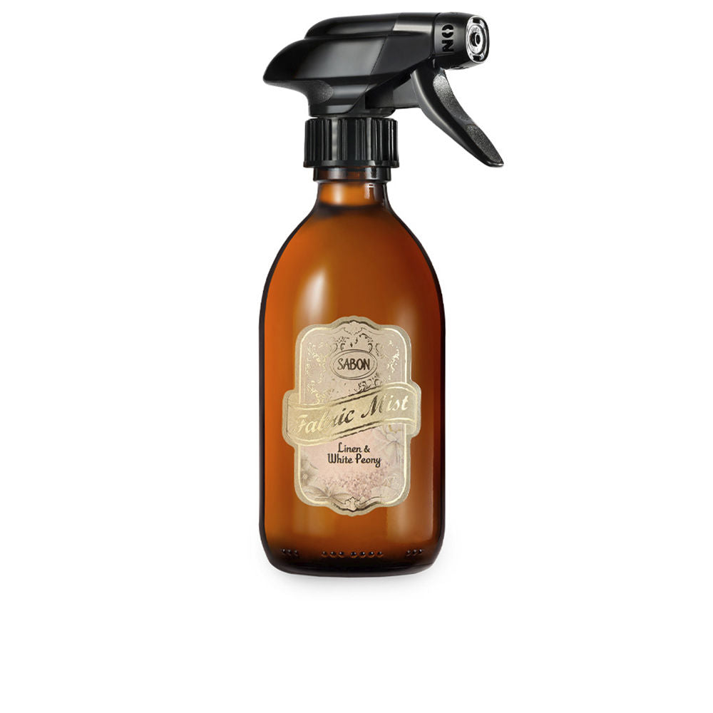 SABON FABRIC MIST linen &amp; white peony 300 ml