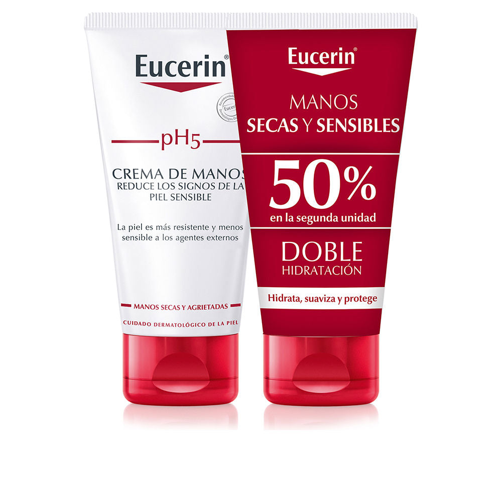 EUCERIN PH5 HAND CREAM LOT 2 x 75 ml