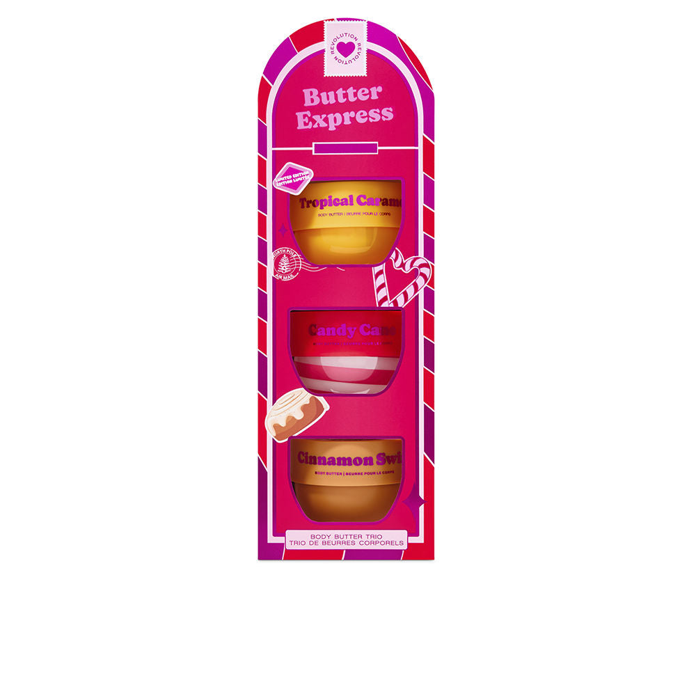 REVOLUTION MAKE UP I HEART REVOLUTION BODY BUTTER SET 3 pcs