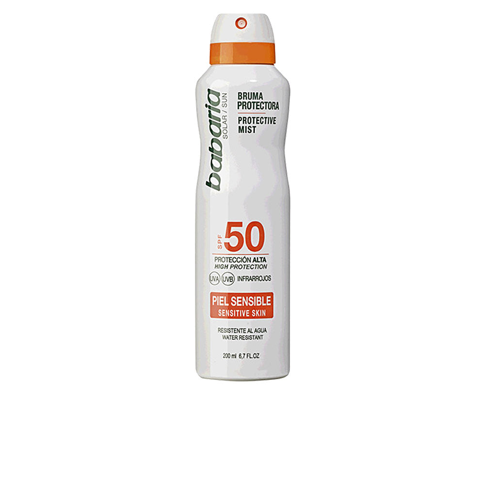BABARIA SENSITIVE SKIN SOLAR protective mist SPF50 200 ml
