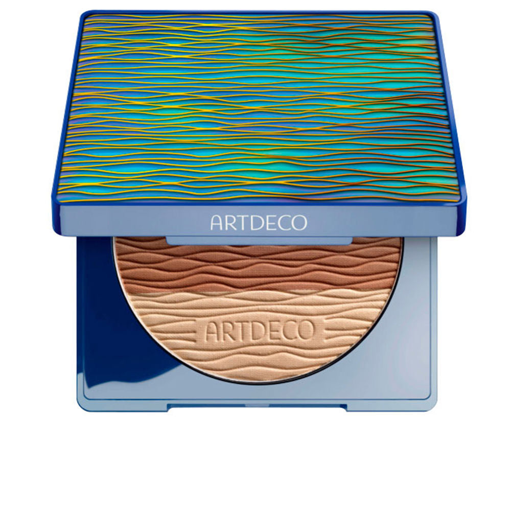 ARTDECO ALL SEASONS BROZING POWDER limited ocean wave design #mermaid kiss 13.50 ml