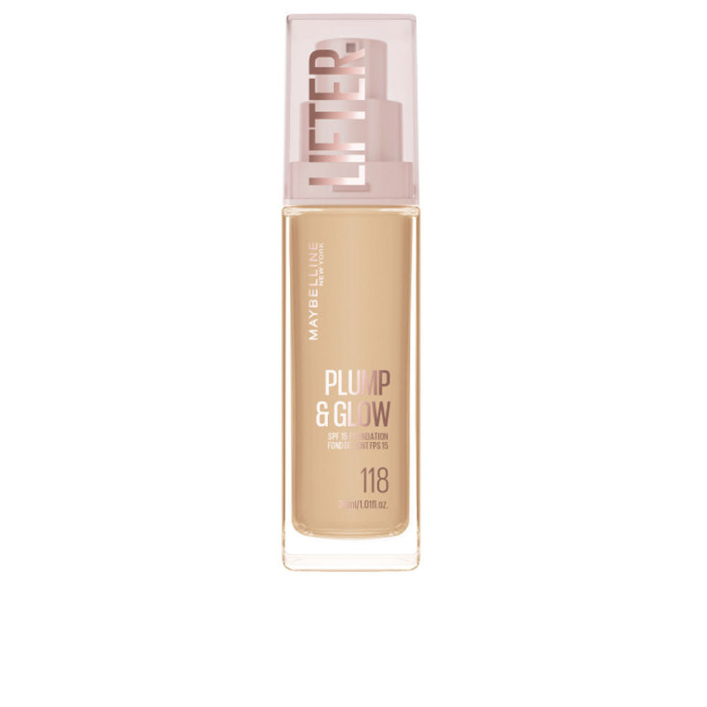 MAYBELLINE LIFTER PLUMP &amp; GLOW foundation #118 30 ml