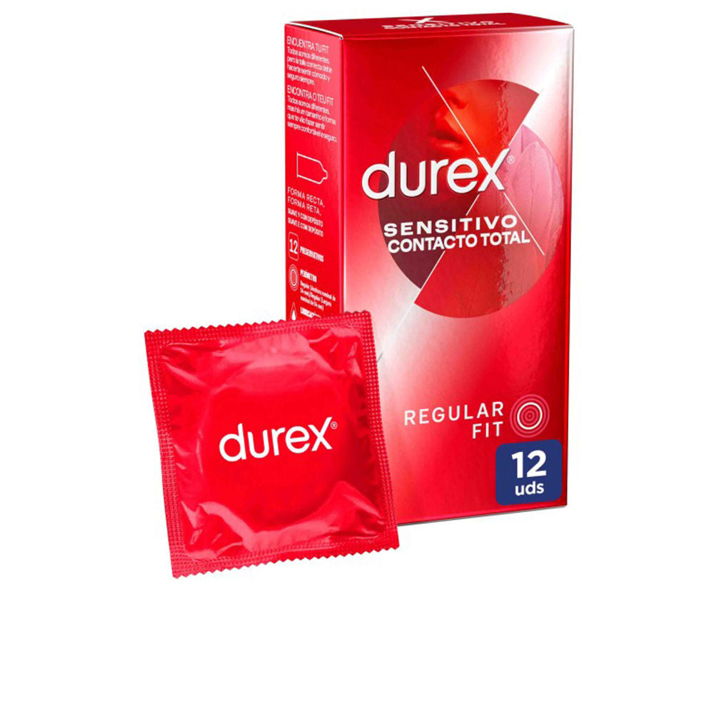 DUREX SENSITIVE TOTAL CONTACT super fine condoms 12 u