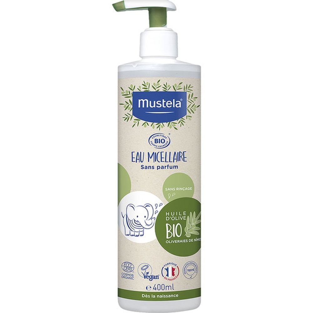 MUSTELA BIO BABY micellar water without rinsing 400 ml