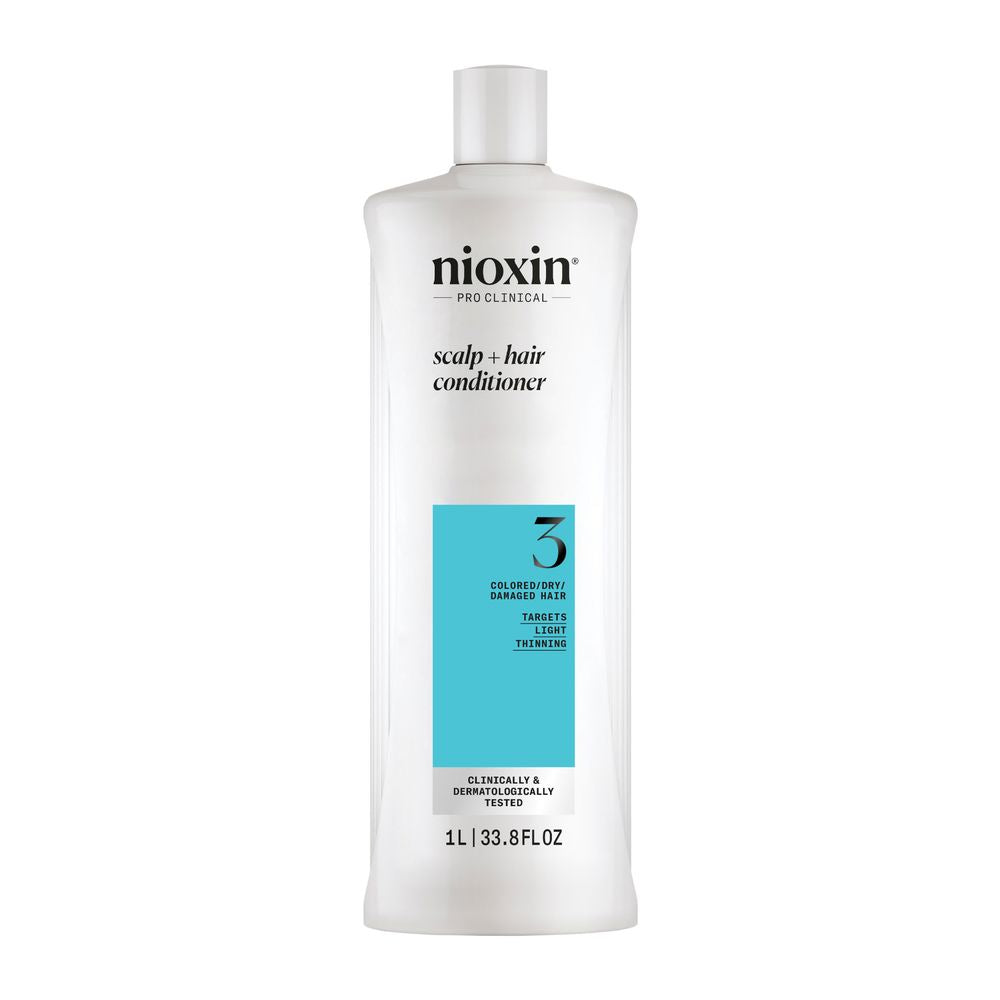 NIOXIN SYSTEM 3 - Conditioner - Dyed and Damaged Hair with Mild Weakening 1000 ml