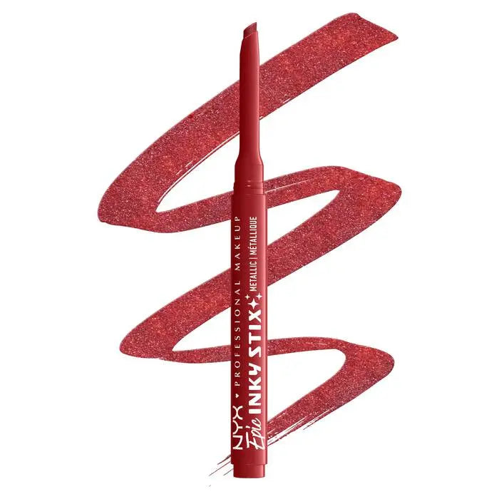 NYX PROFESSIONAL MAKE UP EPIC INKY STIX eyeliner #Robotic Red 1 u