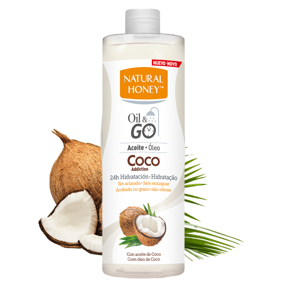 NATURAL HONEY COCO ADDICTION OIL &amp; GO body oil 250 ml