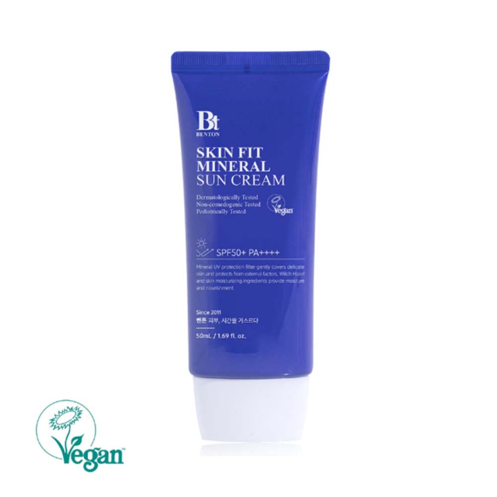 BENTON SKIN FIT mineral sun cream SPF50+ 50 ml