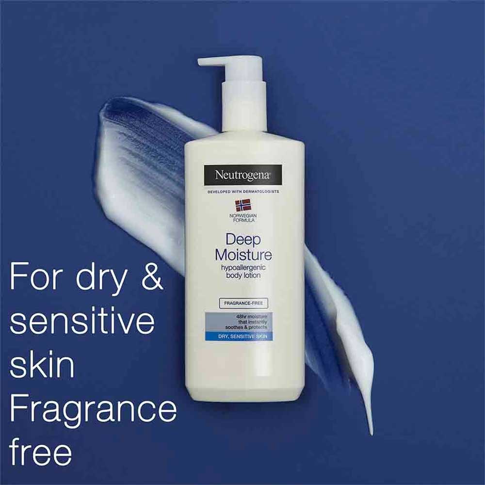 NEUTROGENA DEEP HYDRATION dry skin body lotion 400 ml