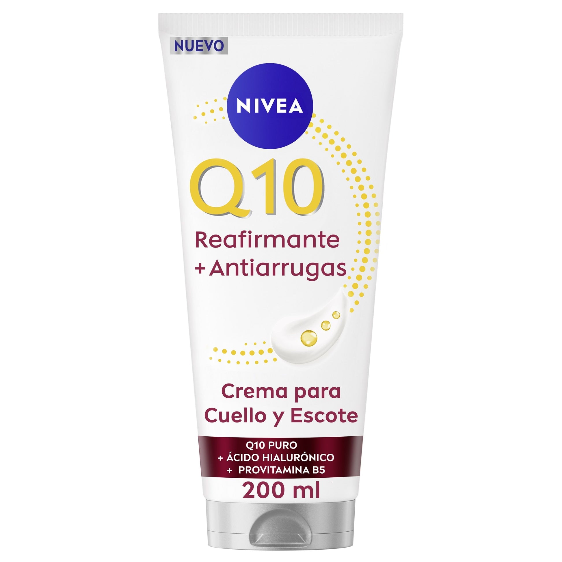 NIVEA Q10+ Firming anti-wrinkle cream for neck and décolleté 200 ml