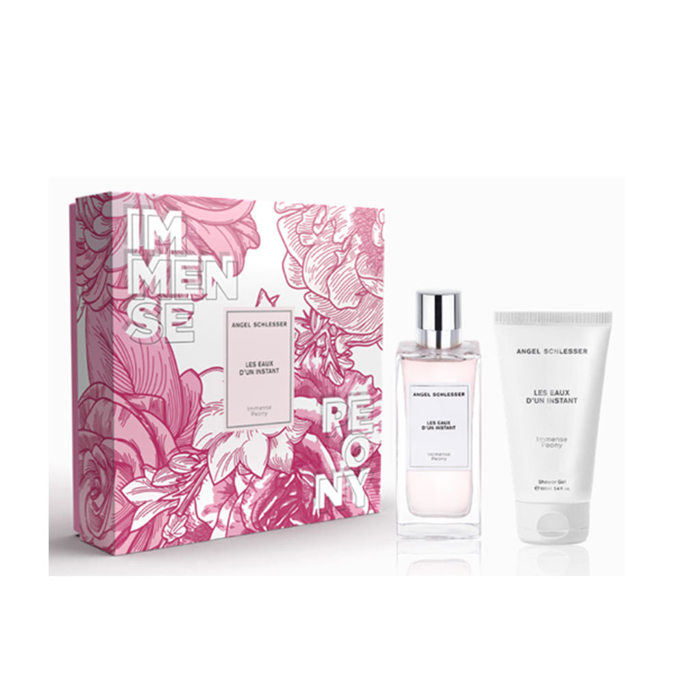 ANGEL SCHLESSER LES EAUX D'UN INSTANT IMMENSE PEONY CASE 2 pcs