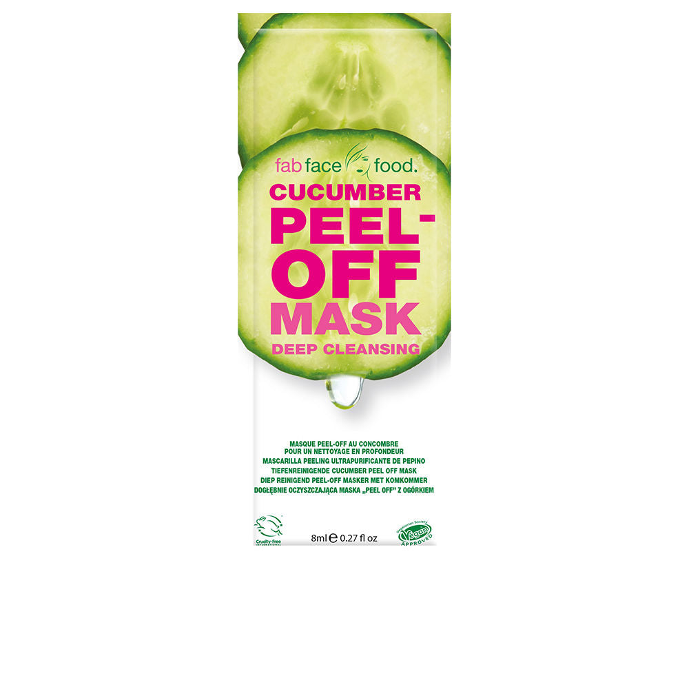 7TH HEAVEN FAB FACE FOOD CUCUMBER Ultra-purifying cucumber peeling mask 8ml