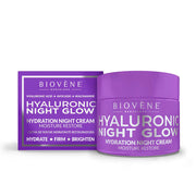 BIOVÈNE HYALURONIC NIGHT GLOW hydration night cream moisture restore 50 ml