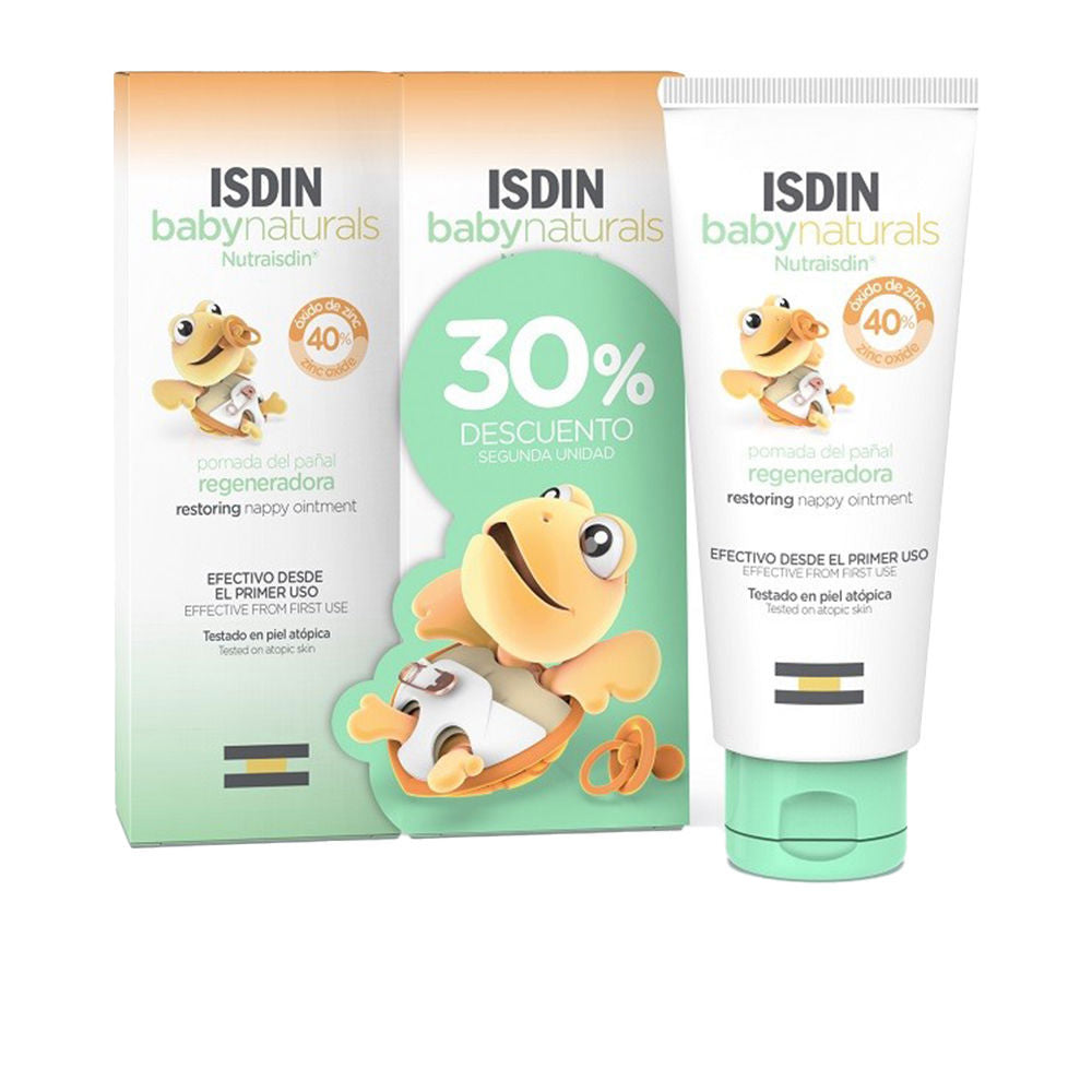 ISDIN BABYNATURALS regenerating diaper ointment pack 2 x 100 ml