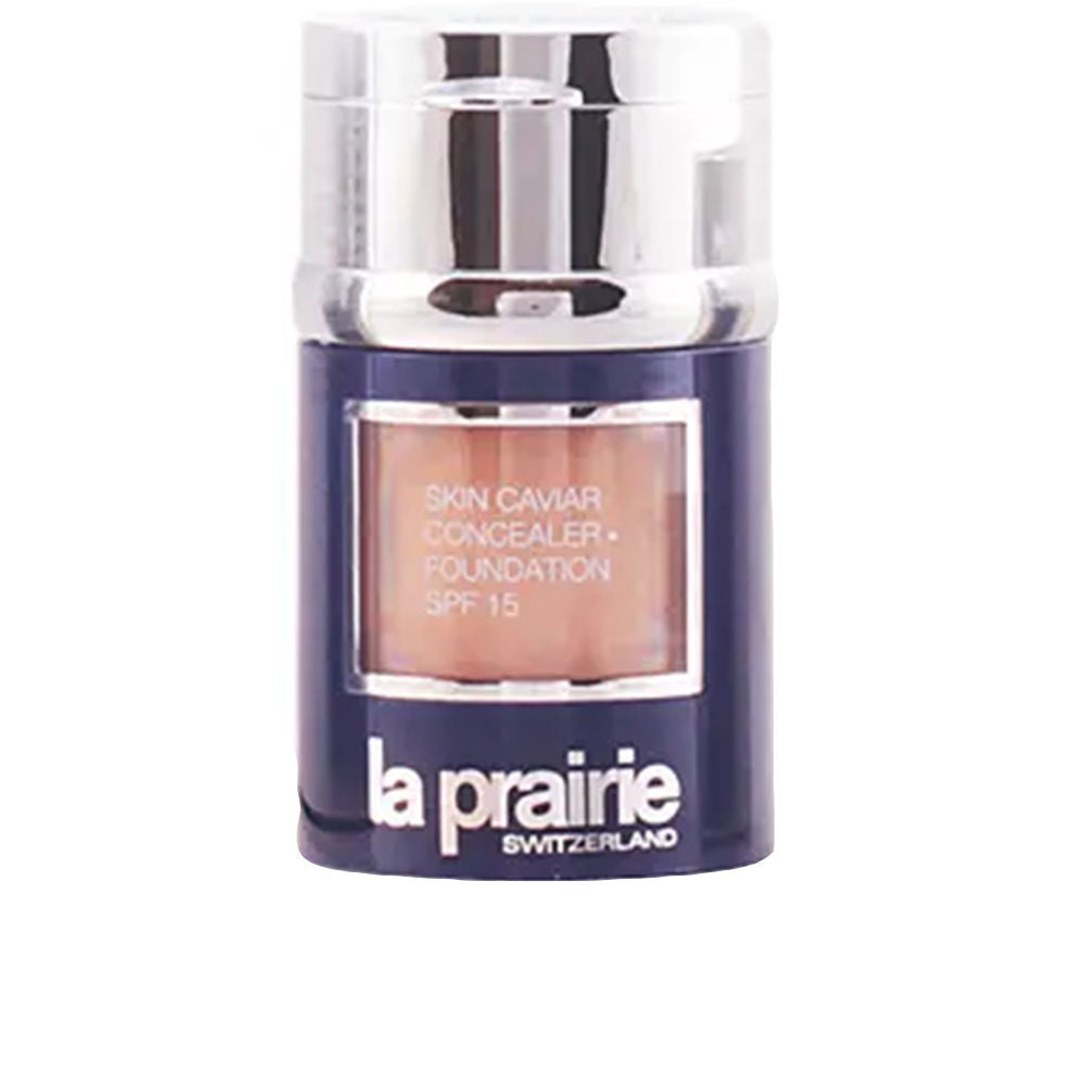 LA PRAIRIE SKIN CAVIAR concealer foundation SPF15 #honey beige