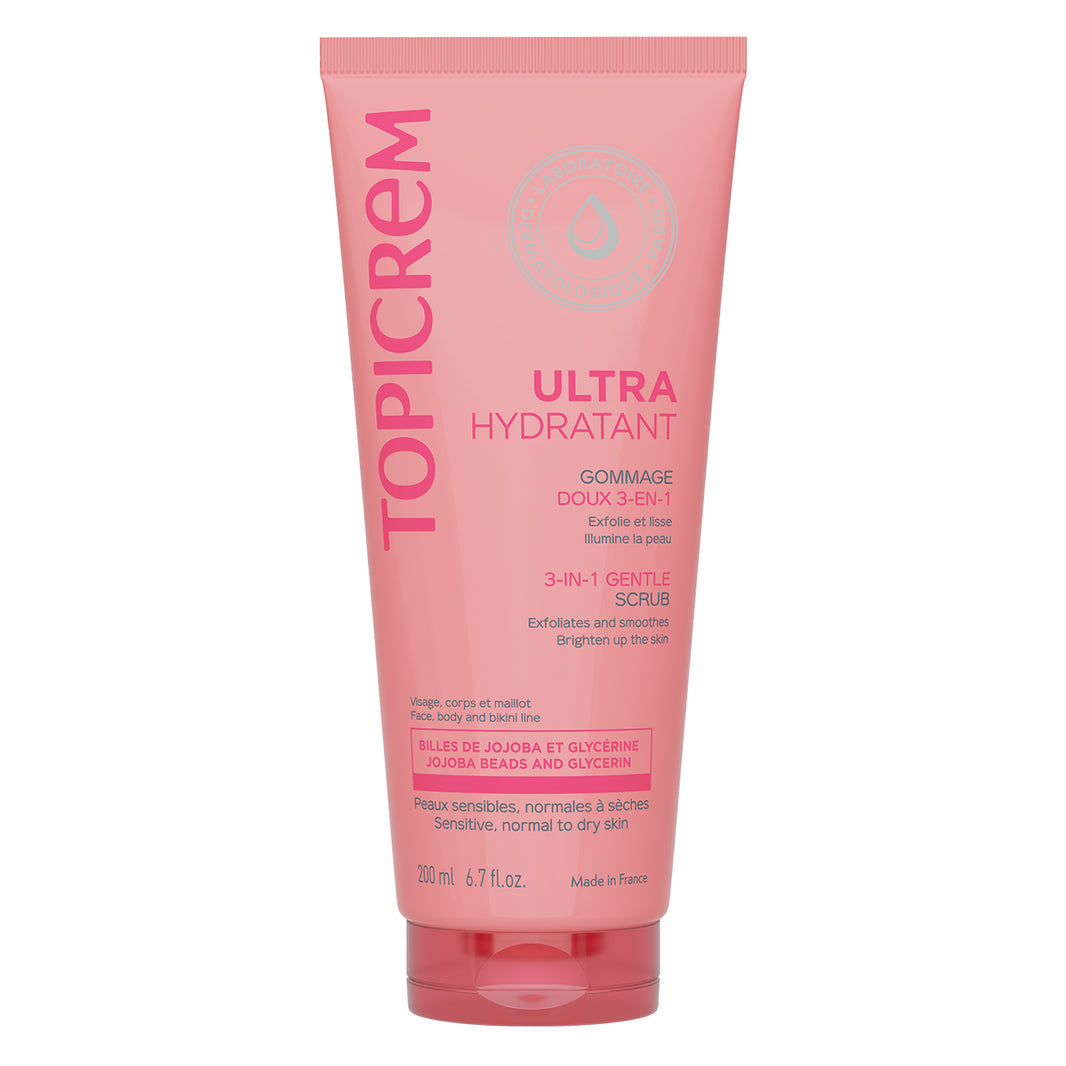TOPICREM UH Gentle Exfoliating Scrub 3 in 1 200ml