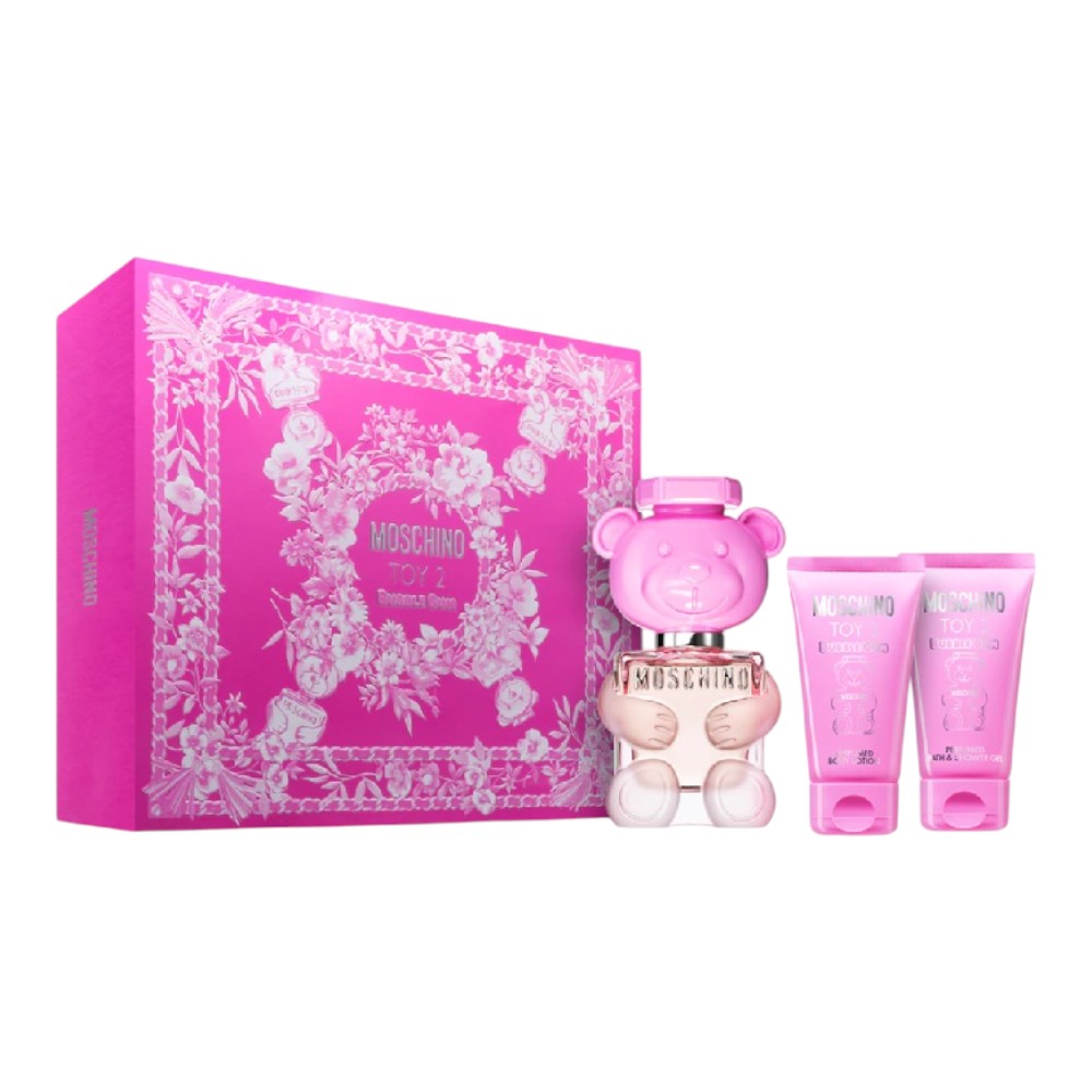 MOSCHINO TOY 2 BUBBLE GUM CASE 3 pcs