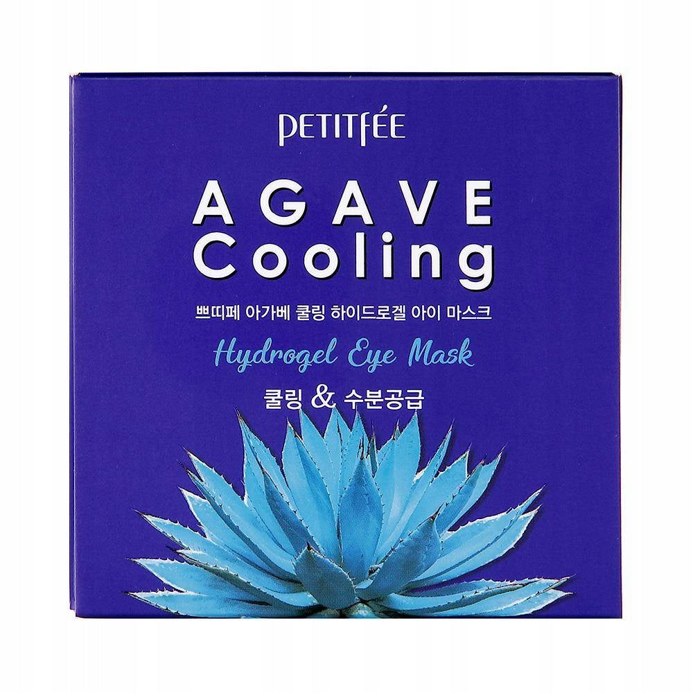 PETITFÉE AGAVE COOLING hydrogel eye mask 60 u