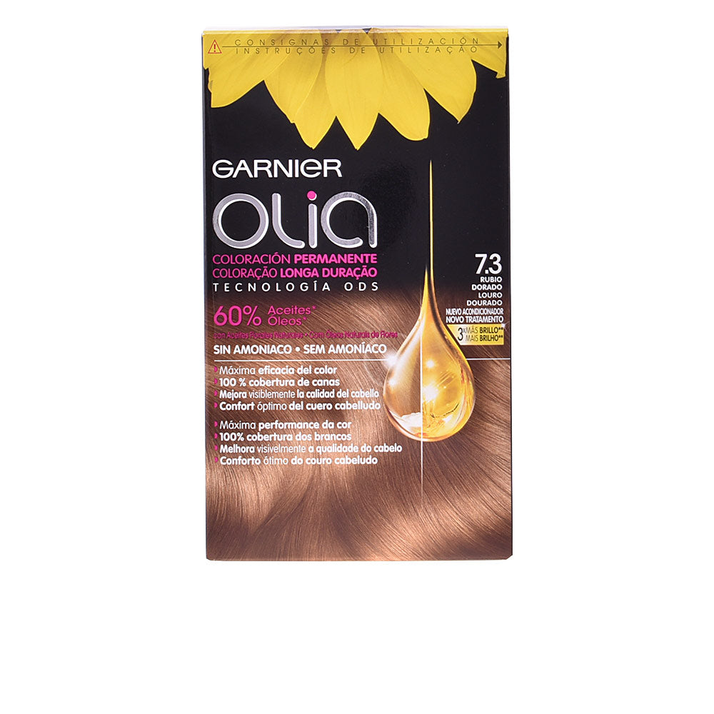 GARNIER OLIA coloración permanente #7,3-golden dark blonde 1 u