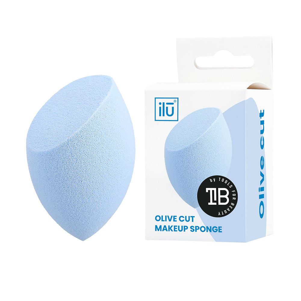 ILŪ OLIVE CUT sponge #Blue 1 u