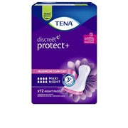 TENA LADY DISCREET maxi night incontinence pads 12 units