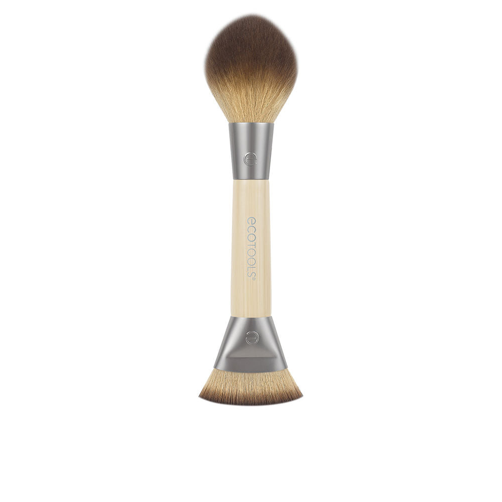ECOTOOLS SCULPT + BRONZE Duo Brush for Contour and Bronzer 1 unit