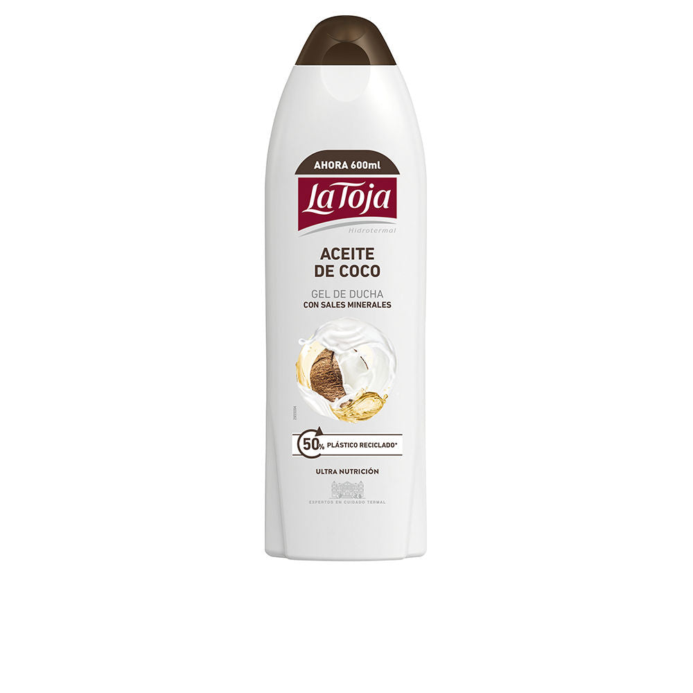 LA TOJA COCONUT OIL shower gel cream 600 ml
