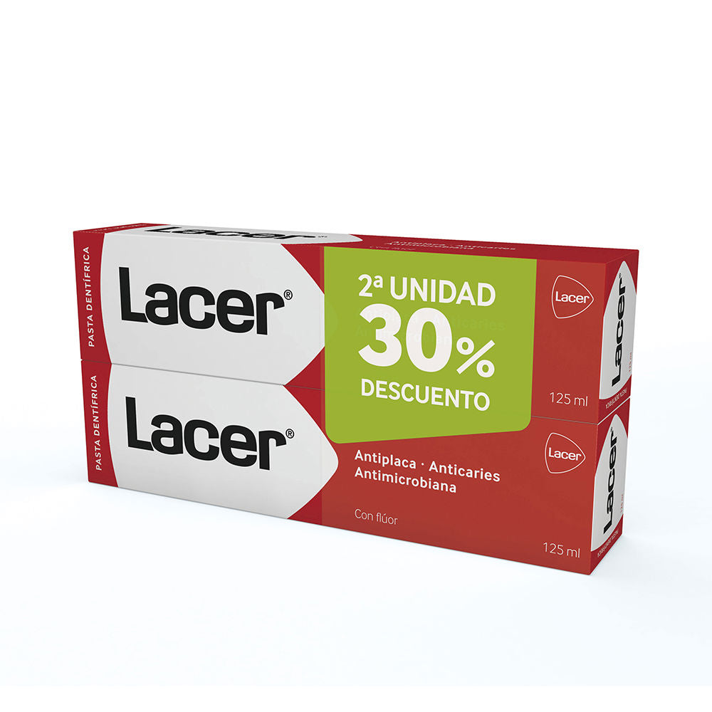 LACER TOOTHPASTE PACK 2 x 125 ml