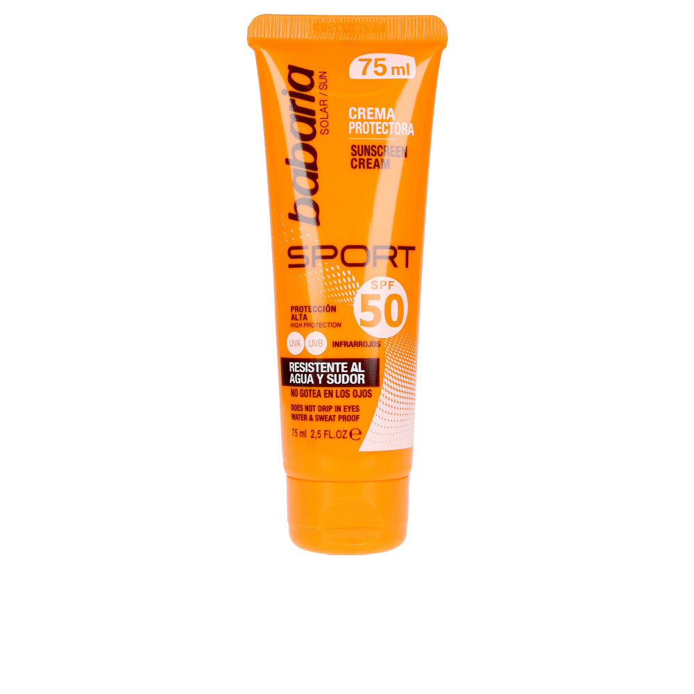 BABARIA SOLAR SPORT waterproof sun cream SPF50 75 ml
