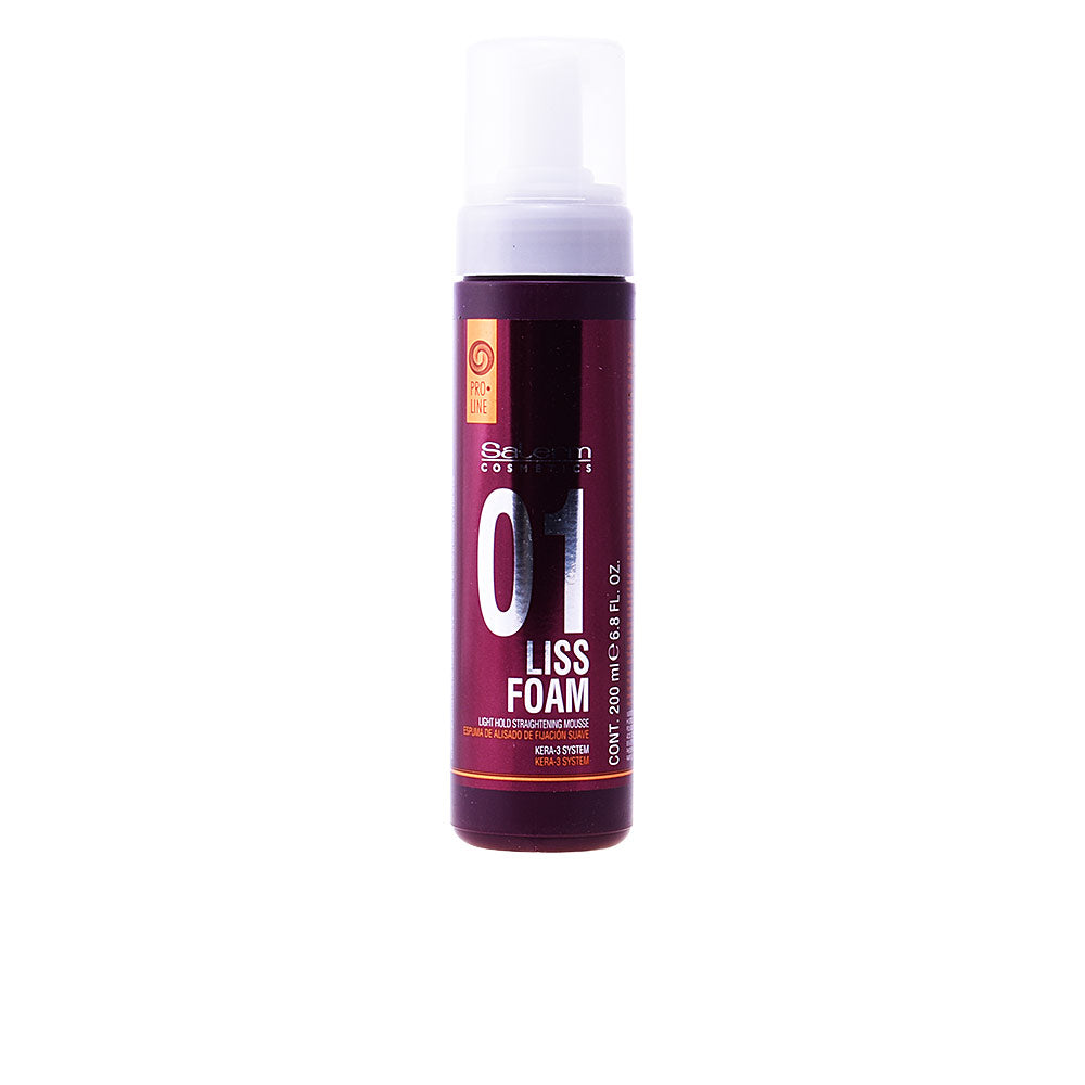 SALERM LISS FOAM light hold straightening mousse 200 ml