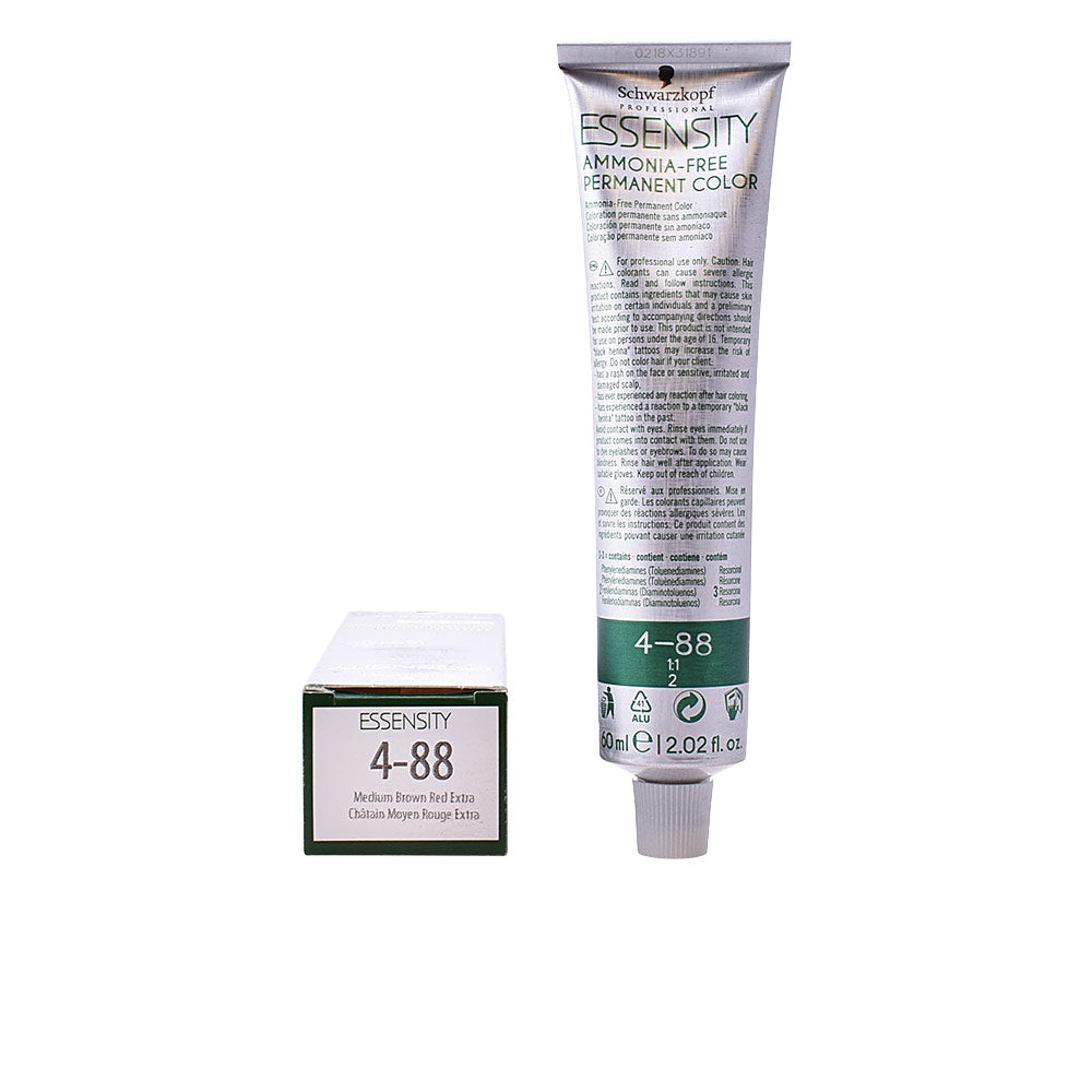 SCHWARZKOPF ESSENSITY ammonia-free permanent color #4-88
