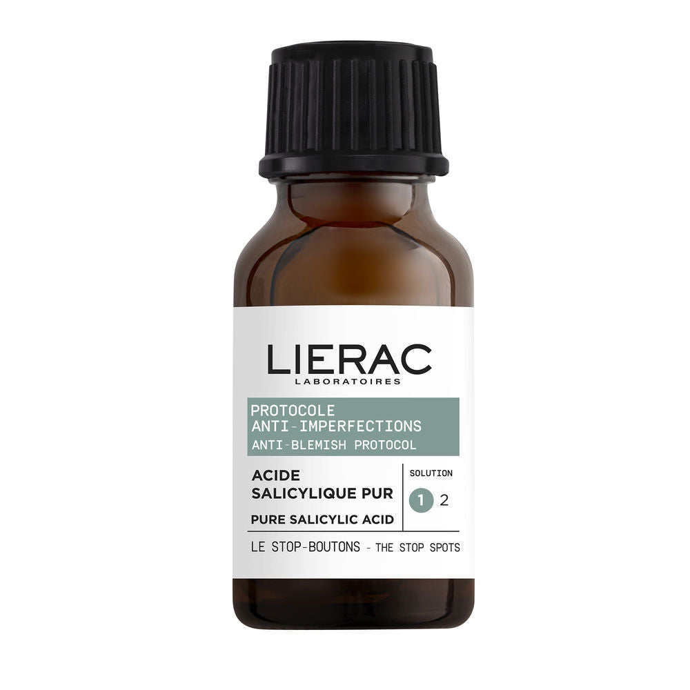 LIERAC ANTI IMPERFECTIONS PROTOCOL stop pimples pure salicylic acid 15 ml