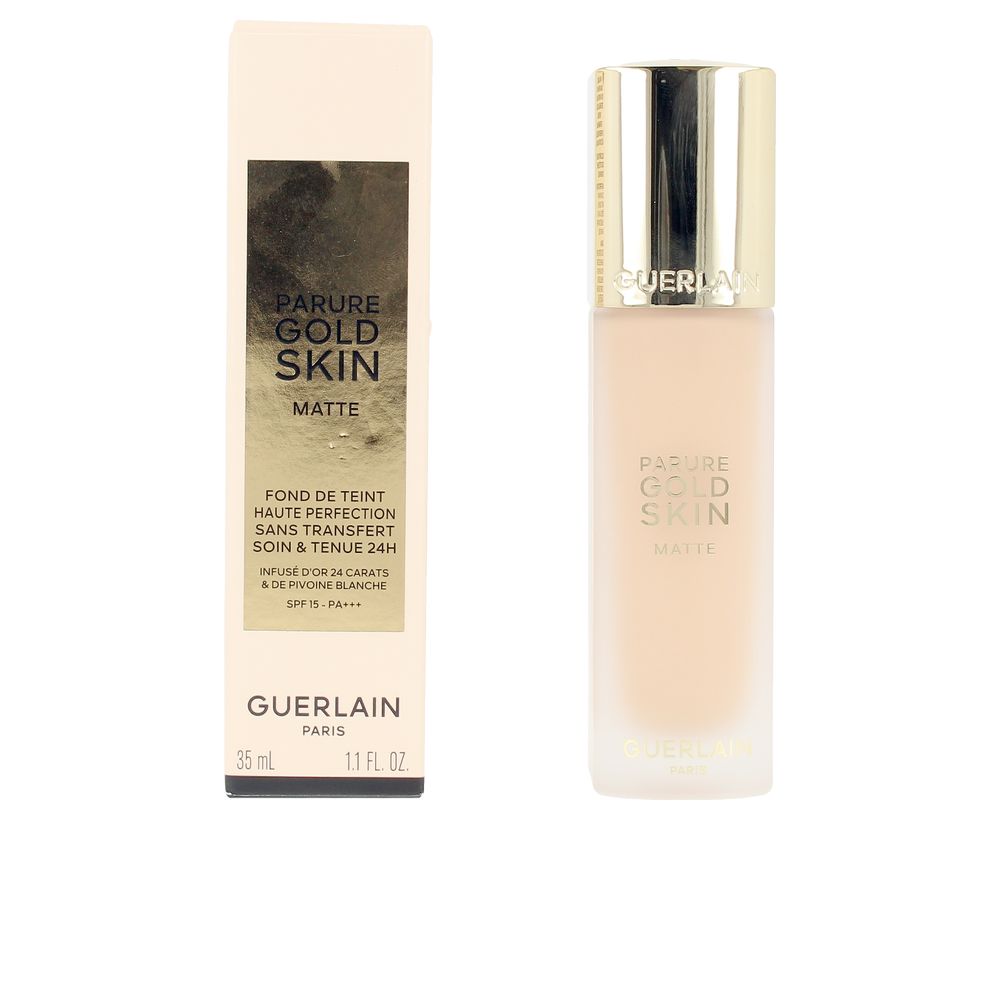 GUERLAIN PARURE GOLD MATTE matte makeup foundation #1W 35 ml