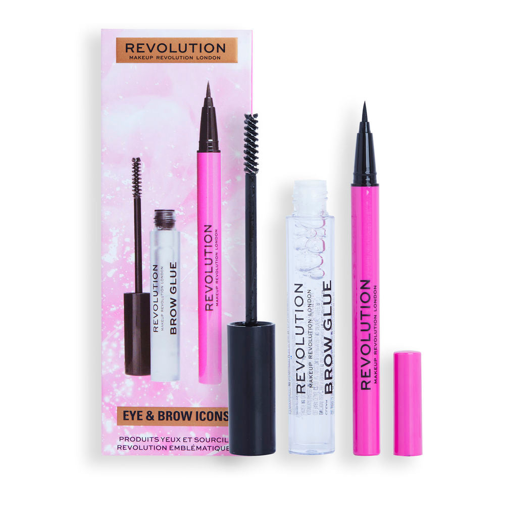 REVOLUTION MAKE UP EYE &amp; BROW ICONS LOT 2 pcs