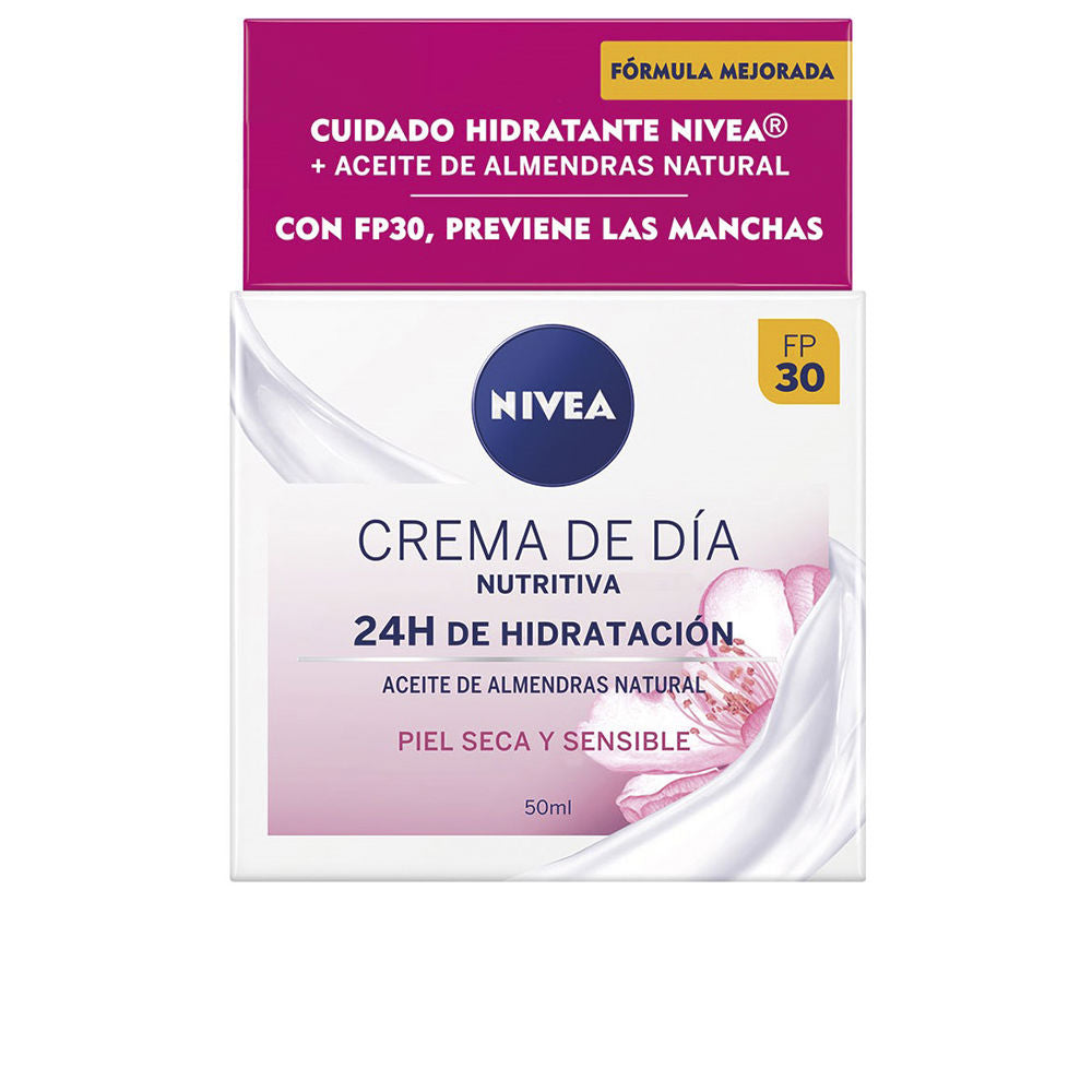 NIVEA NOURISHING DAY CREAM hydration and nutrition SPF30 50 ml