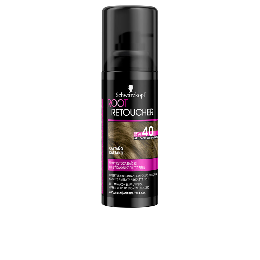 SCHWARZKOPF MASS MARKET ROOT RETOUCHER root touch-up spray #brown