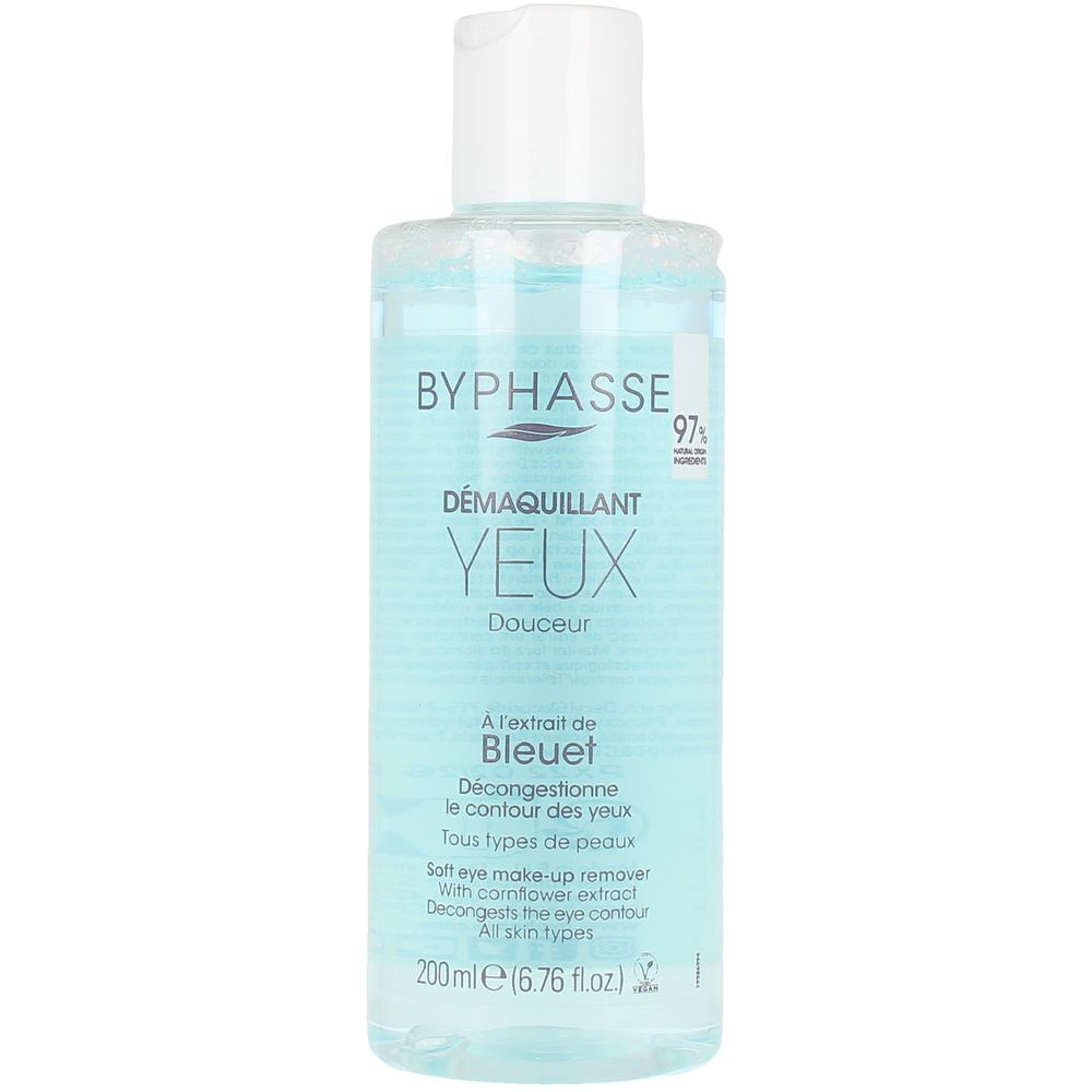 BYPHASSE DOUCEUR EYE MAKE-UP REMOVER cornflower extract 200 ml