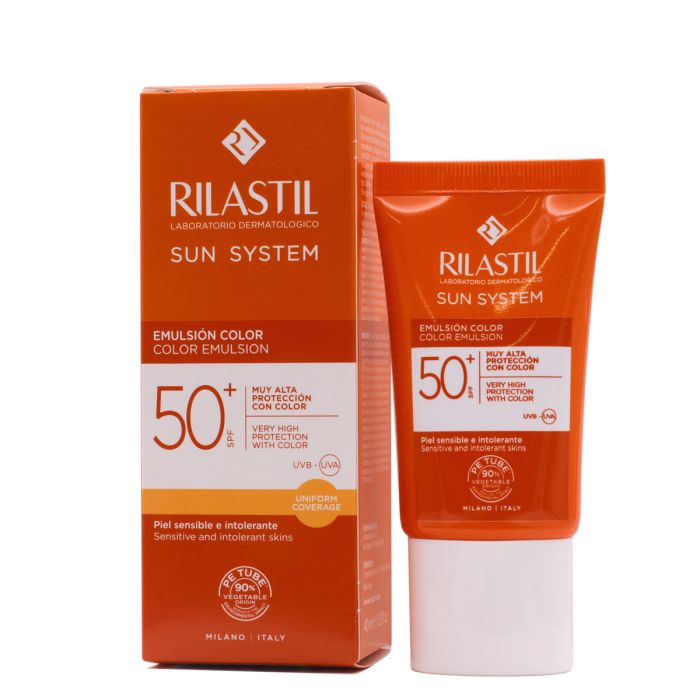 RILASTIL SUN SYSTEM SPF50+ colour emulsion 50 ml