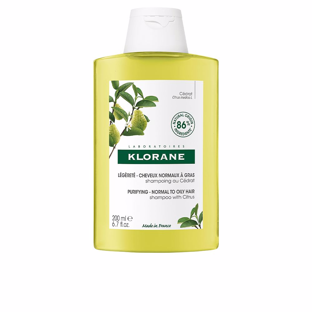 KLORANE A LA CIDRA light shampoo for normal/oily hair 200 ml