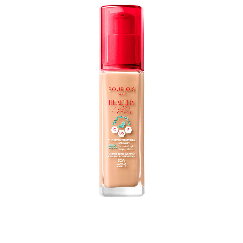 BOURJOIS HEALTHY MIX radiant foundation #52-vanilla