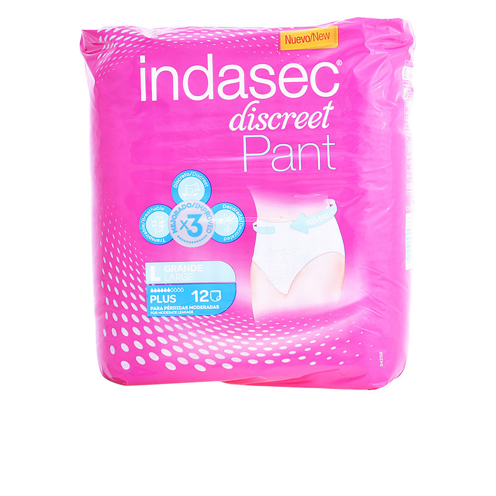 INDASEC PANT PLUS large size 12 units