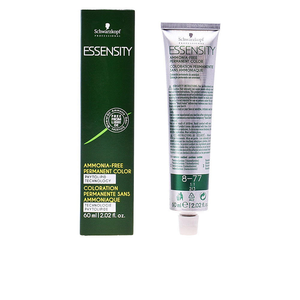 SCHWARZKOPF ESSENSITY ammonia-free permanent color #8-77