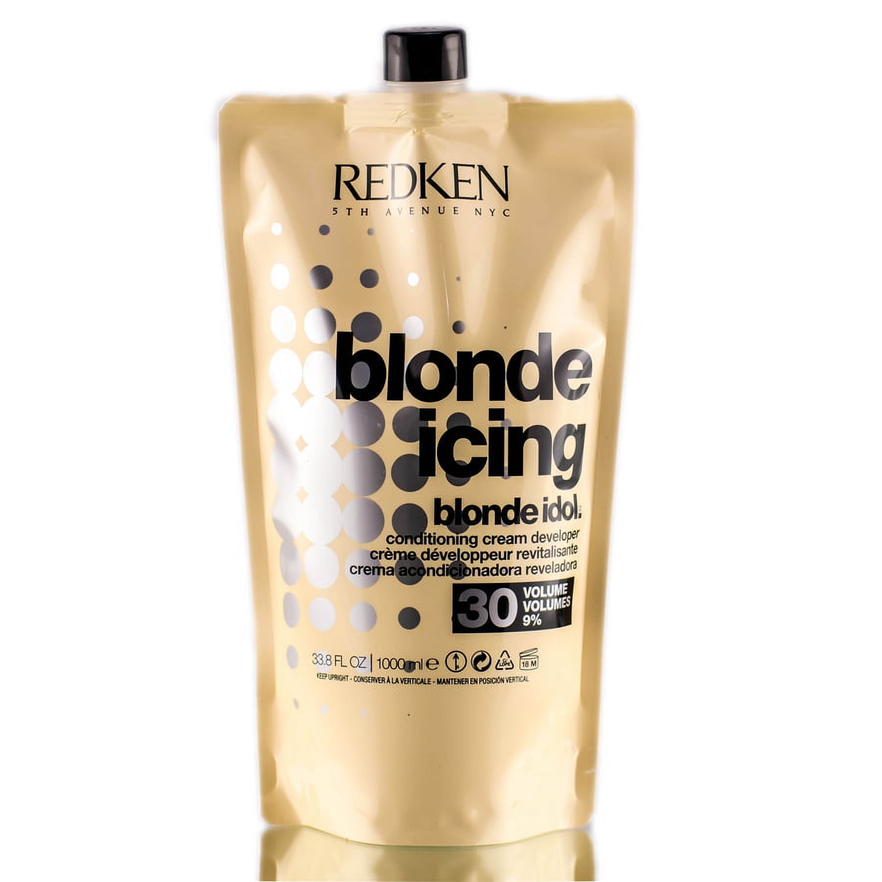 REDKEN BLONDE IDOL conditioning cream developer 30vol. 1000 ml