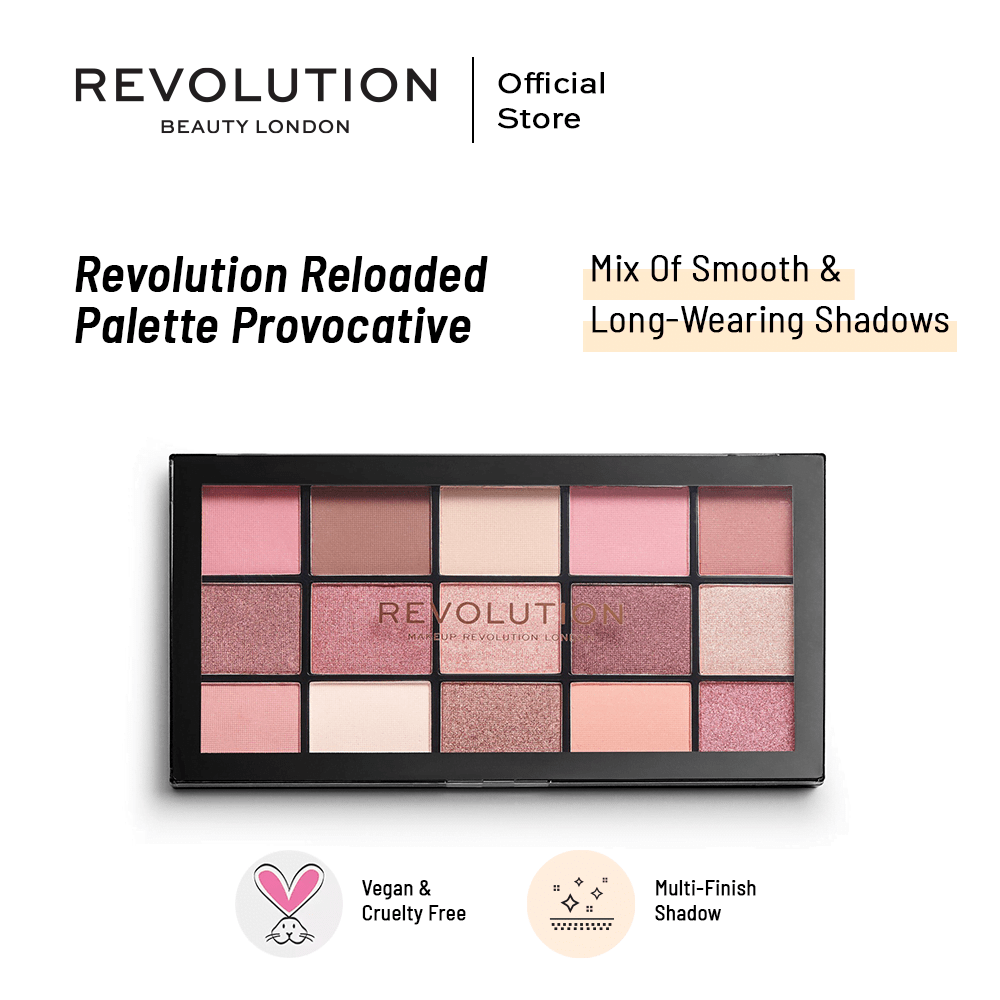 REVOLUTION MAKE UP RELOADED eyeshadow palette #provocative