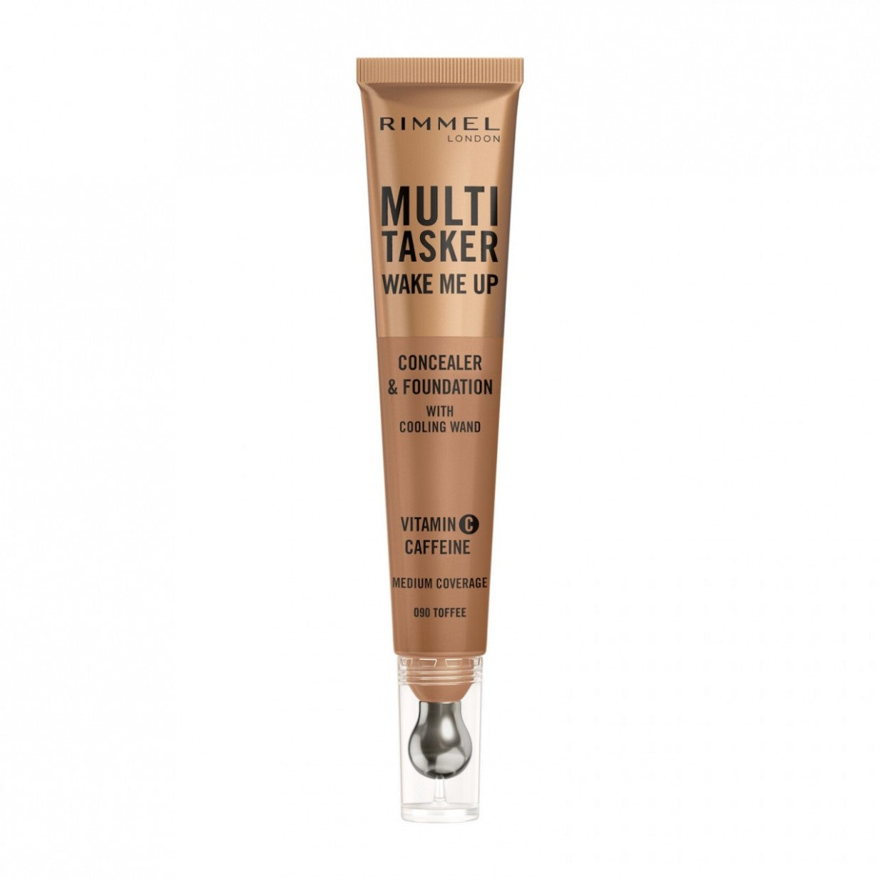 RIMMEL LONDON MULTITASKER WAKE ME UP concealer and foundation #Toffee 20 ml