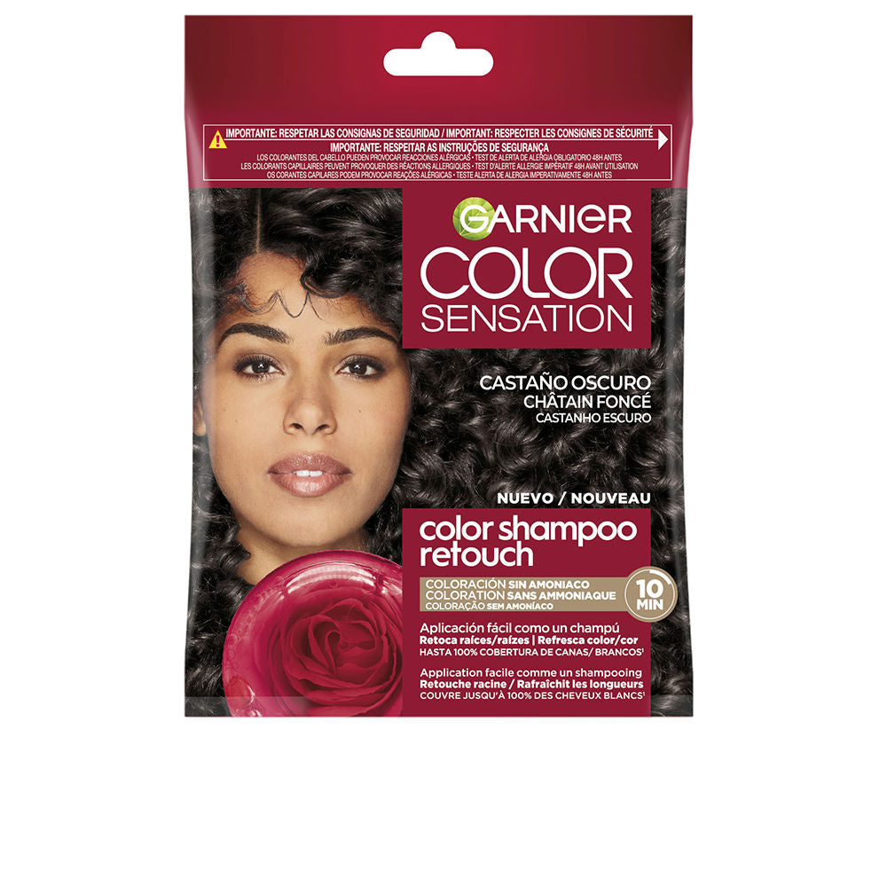 GARNIER COLOR SENSATION tone on tone color shampoo #3.0-dark brown 1 u