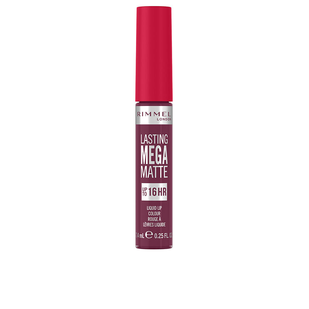 RIMMEL LONDON LASTING MEGA MATTE liquid lip color #940-rock me purple 7,4 ml