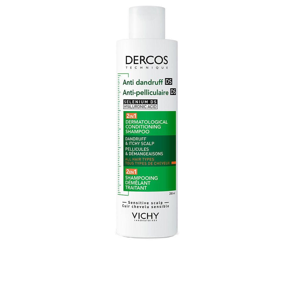 VICHY DERCOS DS 2-in-1 anti-dandruff shampoo and conditioner for all hair types 200ml