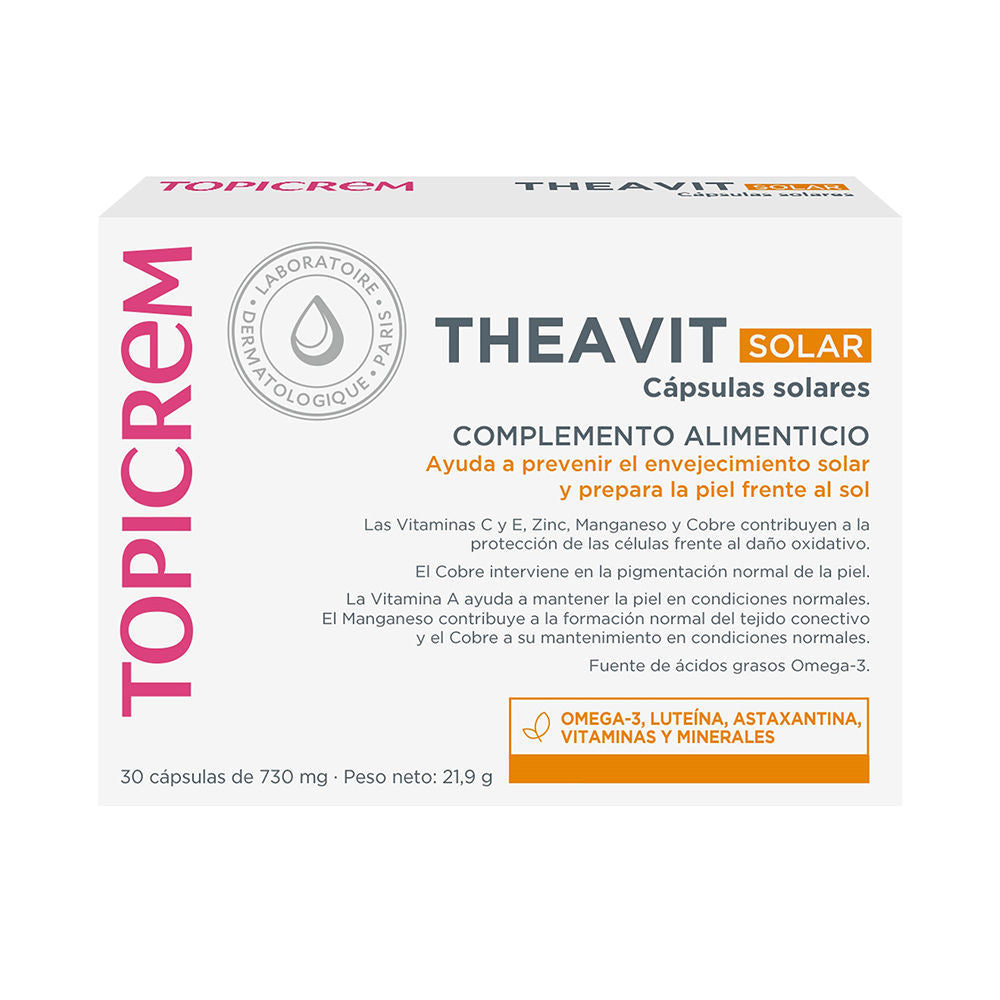 TOPICREM AH THEAVIT solar 30 capsules
